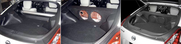 JL Audio Nissan 370Z Stealth box