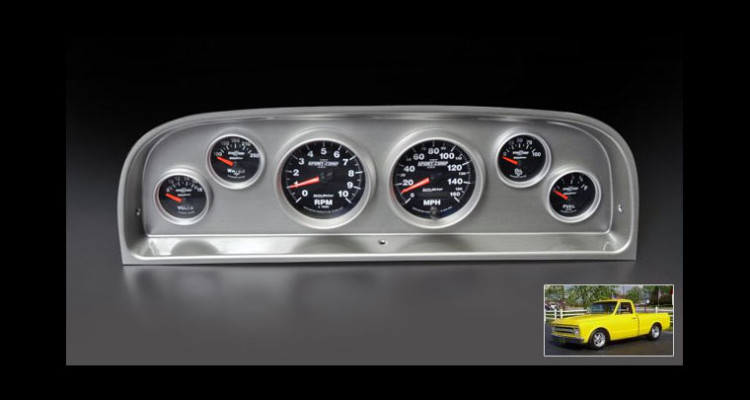 New Instrument Panels for 1960-1963 Chevy Pickup | Motorator chevy c10 fuel gauge wiring diagram 